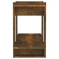 vidaXL Estantería/divisor de espacios color roble ahumado 80x30x51 cm vidaXL Estantería/divisor de espacios color roble ahumado 80x30x51 cm