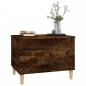 vidaXL Mesa de centro madera contrachapada roble ahumado 60x44,5x45 cm vidaXL Mesa de centro madera contrachapada roble ahumado 60x44,5x45 cm