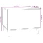 vidaXL Mesa de centro madera contrachapada roble ahumado 60x44,5x45 cm vidaXL Mesa de centro madera contrachapada roble ahumado 60x44,5x45 cm