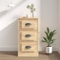 vidaXL Aparador de madera contrachapada roble Sonoma 36x35,5x67,5 cm vidaXL Aparador de madera contrachapada roble Sonoma 36x35,5x67,5 cm