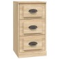 vidaXL Aparador de madera contrachapada roble Sonoma 36x35,5x67,5 cm vidaXL Aparador de madera contrachapada roble Sonoma 36x35,5x67,5 cm