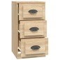vidaXL Aparador de madera contrachapada roble Sonoma 36x35,5x67,5 cm vidaXL Aparador de madera contrachapada roble Sonoma 36x35,5x67,5 cm