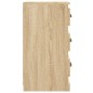vidaXL Aparador de madera contrachapada roble Sonoma 36x35,5x67,5 cm vidaXL Aparador de madera contrachapada roble Sonoma 36x35,5x67,5 cm