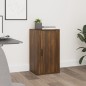 vidaXL Aparador de madera contrachapada marrón roble 40x33x70 cm vidaXL Aparador de madera contrachapada marrón roble 40x33x70 cm