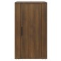 vidaXL Aparador de madera contrachapada marrón roble 40x33x70 cm vidaXL Aparador de madera contrachapada marrón roble 40x33x70 cm