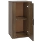 vidaXL Aparador de madera contrachapada marrón roble 40x33x70 cm vidaXL Aparador de madera contrachapada marrón roble 40x33x70 cm