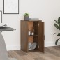 vidaXL Aparador de madera contrachapada marrón roble 40x33x70 cm vidaXL Aparador de madera contrachapada marrón roble 40x33x70 cm
