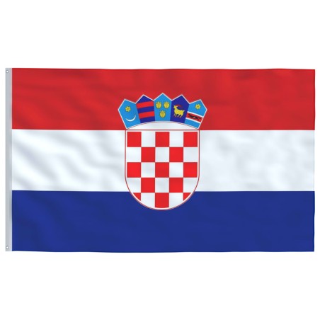 vidaXL Bandera de Croacia 90x150 cm