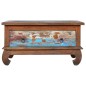 vidaXL Mesa de centro de madera de teca reciclada 80x50x40 cm vidaXL Mesa de centro de madera de teca reciclada 80x50x40 cm