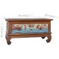 vidaXL Mesa de centro de madera de teca reciclada 80x50x40 cm vidaXL Mesa de centro de madera de teca reciclada 80x50x40 cm