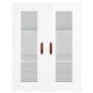 vidaXL Armario de pared blanco brillante 69,5x34x90 cm vidaXL Armario de pared blanco brillante 69,5x34x90 cm