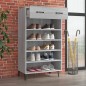 vidaXL Mueble zapatero madera contrachapada gris Sonoma 60x35x105 cm vidaXL Mueble zapatero madera contrachapada gris Sonoma 60x35x105 cm