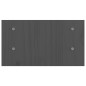 vidaXL Soporte de monitor madera maciza de pino gris 50x27x15 cm vidaXL Soporte de monitor madera maciza de pino gris 50x27x15 cm