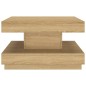 vidaXL Mesa de centro de MDF marrón claro 60x60x35 cm vidaXL Mesa de centro de MDF marrón claro 60x60x35 cm