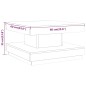 vidaXL Mesa de centro de MDF marrón claro 60x60x35 cm vidaXL Mesa de centro de MDF marrón claro 60x60x35 cm