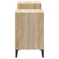 vidaXL Mueble para TV madera contrachapada roble Sonoma 160x35x55 cm vidaXL Mueble para TV madera contrachapada roble Sonoma 160x35x55 cm