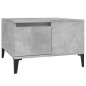 vidaXL Mesa de centro madera contrachapada gris hormigón 55x55x36,5 cm vidaXL Mesa de centro madera contrachapada gris hormigón 55x55x36,5 cm