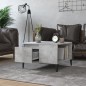 vidaXL Mesa de centro madera contrachapada gris hormigón 55x55x36,5 cm vidaXL Mesa de centro madera contrachapada gris hormigón 55x55x36,5 cm