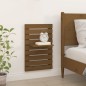 vidaXL Estantes mesitas pared 2 uds madera maciza de pino marrón miel vidaXL Estantes mesitas pared 2 uds madera maciza de pino marrón miel