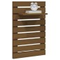 vidaXL Estantes mesitas pared 2 uds madera maciza de pino marrón miel vidaXL Estantes mesitas pared 2 uds madera maciza de pino marrón miel