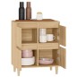 vidaXL Aparador de madera contrachapada roble Sonoma 60x35x70 cm vidaXL Aparador de madera contrachapada roble Sonoma 60x35x70 cm