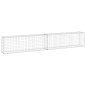 vidaXL Muro de gaviones con cubiertas acero galvanizado 300x30x50 cm vidaXL Muro de gaviones con cubiertas acero galvanizado 300x30x50 cm