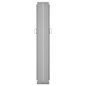 vidaXL Toldo lateral retráctil para patio negro 140x1200 cm
