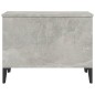 vidaXL Mesa de centro madera contrachapada gris hormigón 60x44,5x45 cm vidaXL Mesa de centro madera contrachapada gris hormigón 60x44,5x45 cm