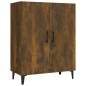 vidaXL Aparador madera contrachapada color roble ahumado 70x34x90 cm vidaXL Aparador madera contrachapada color roble ahumado 70x34x90 cm