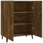 vidaXL Aparador madera contrachapada color roble ahumado 70x34x90 cm vidaXL Aparador madera contrachapada color roble ahumado 70x34x90 cm