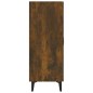 vidaXL Aparador madera contrachapada color roble ahumado 70x34x90 cm vidaXL Aparador madera contrachapada color roble ahumado 70x34x90 cm
