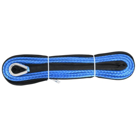 vidaXL Cable de cabrestante azul 9 mm x 26 m