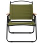 vidaXL Sillas de camping 2 uds tela Oxford verde 54x43x59 cm vidaXL Sillas de camping 2 uds tela Oxford verde 54x43x59 cm