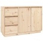 vidaXL Aparador de madera maciza de pino 111x34x75 cm vidaXL Aparador de madera maciza de pino 111x34x75 cm