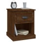 vidaXL Mesita de noche madera contrachapada marrón roble 39x39x47,5 cm vidaXL Mesita de noche madera contrachapada marrón roble 39x39x47,5 cm