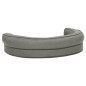 vidaXL Colchón de cama de perro ergonómico aspecto lino gris 75x53 cm vidaXL Colchón de cama de perro ergonómico aspecto lino gris 75x53 cm