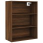 vidaXL Armario colgante de pared marrón roble 69,5x32,5x90 cm vidaXL Armario colgante de pared marrón roble 69,5x32,5x90 cm