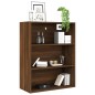 vidaXL Armario colgante de pared marrón roble 69,5x32,5x90 cm vidaXL Armario colgante de pared marrón roble 69,5x32,5x90 cm