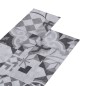 vidaXL Lamas para suelo de PVC autoadhesivas estampado gris 5,02m² 2mm vidaXL Lamas para suelo de PVC autoadhesivas estampado gris 5,02m² 2mm