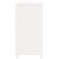 vidaXL Estantería madera maciza de pino blanca 80x35x68 cm vidaXL Estantería madera maciza de pino blanca 80x35x68 cm