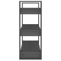 vidaXL Estantería/divisor de espacios madera pino gris 80x35x91 cm vidaXL Estantería/divisor de espacios madera pino gris 80x35x91 cm