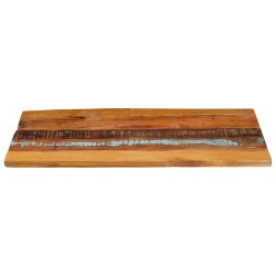 vidaXL Tablero de mesa rectangular madera maciza 60x100 cm 25-27 mm