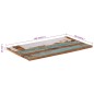 vidaXL Tablero de mesa rectangular madera maciza 60x100 cm 25-27 mm vidaXL Tablero de mesa rectangular madera maciza 60x100 cm 25-27 mm