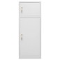 vidaXL Armario para sillas de montar acero gris claro 53x53x140 cm vidaXL Armario para sillas de montar acero gris claro 53x53x140 cm