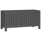 vidaXL Caja de almacenaje jardín madera de pino gris 108x42,5x54 cm vidaXL Caja de almacenaje jardín madera de pino gris 108x42,5x54 cm