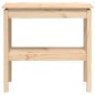 vidaXL Mesa consola madera maciza de pino 80x40x75 cm vidaXL Mesa consola madera maciza de pino 80x40x75 cm