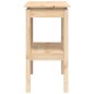 vidaXL Mesa consola madera maciza de pino 80x40x75 cm vidaXL Mesa consola madera maciza de pino 80x40x75 cm