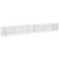 vidaXL Arriate de gaviones de hierro galvanizado 400x50x50 cm vidaXL Arriate de gaviones de hierro galvanizado 400x50x50 cm