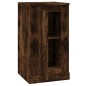 vidaXL Aparador madera contrachapada roble ahumado 37,5x35,5x67,5 cm