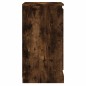 vidaXL Aparador madera contrachapada roble ahumado 37,5x35,5x67,5 cm